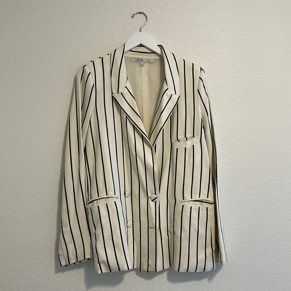 Stripped blazer